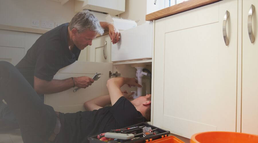 Professional burst pipe repair services in Winterset, IA